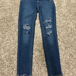 Levi’s Women's Distressed Blue Jeans
